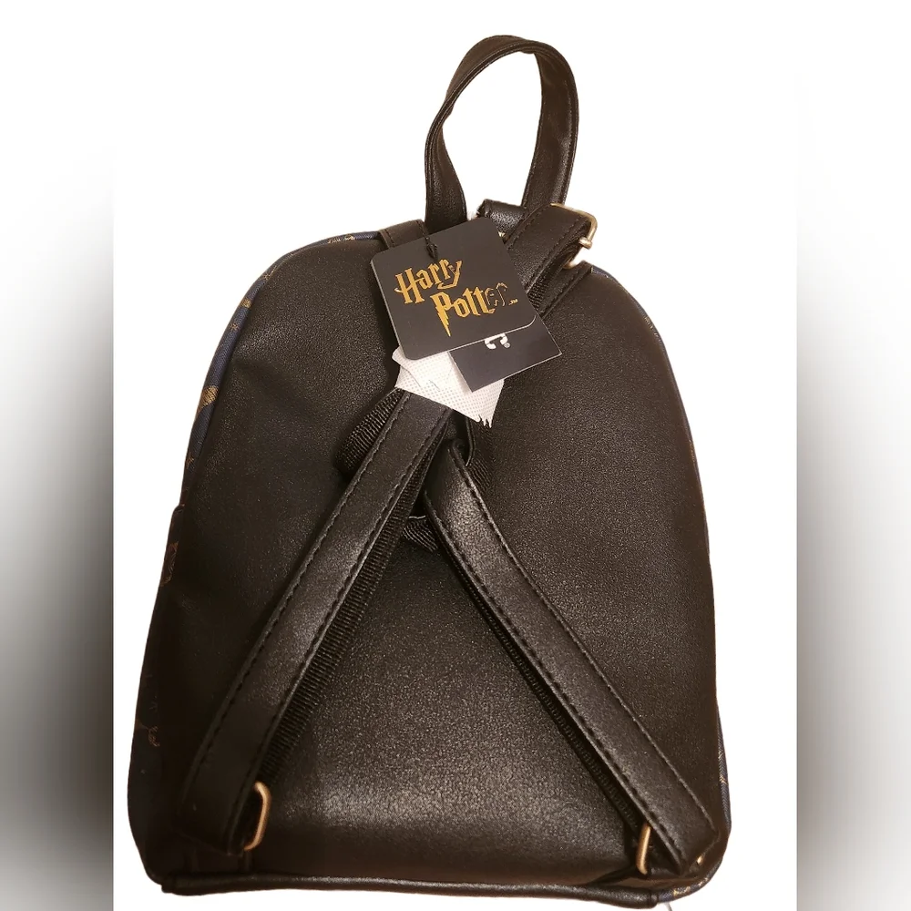 Harry Potter Blue Snitch Stars Backpack - Picture 2 of 8